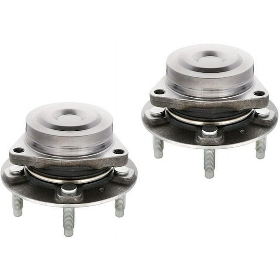 Rear Wheel Bearing Hub Assembly Set of 2 - Compatible with 2016 - 2021 Chevy Malibu 2017 2018 2019 2020