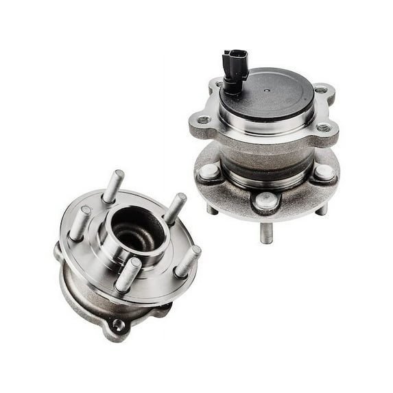 Rear Wheel Bearing Set - Compatible with 2015 - 2019 Lincoln MKC 2016 2017 2018