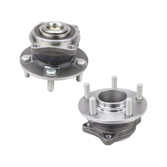 Rear Wheel Hub Assembly - Compatible with 2007 - 2012 Mitsubishi Outlander FWD 2008 2009 2010 2011