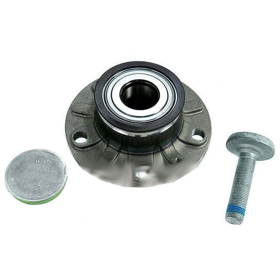 Rear Wheel Hub Assembly - Compatible with 2015 - 2019 Volkswagen Golf SportWagen FWD 2016 2017 2018