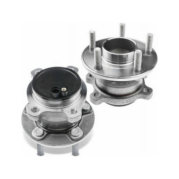 Rear Wheel Hub Assembly Set 2 - Compatible with 2014 - 2018 Ford Transit Connect - Autopart Premium