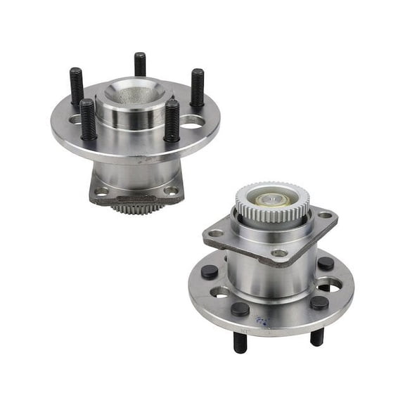 Rear Wheel Hub Assembly Set - Compatible with 1988 - 1990 Oldsmobile Delta 88 1989