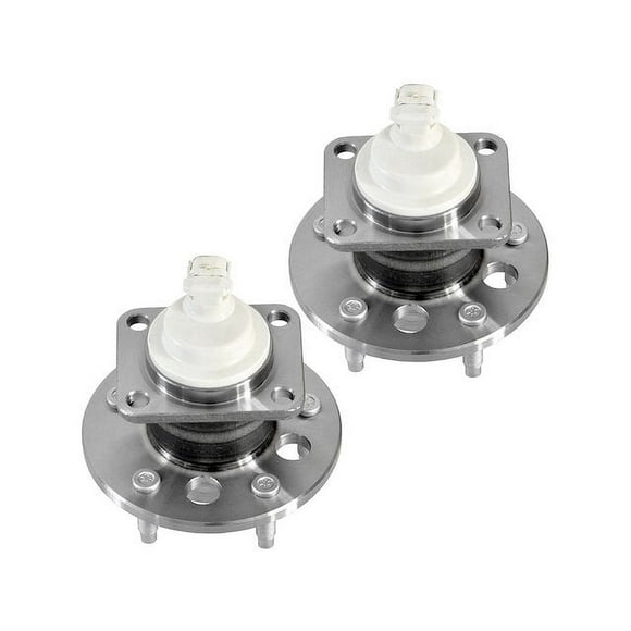 Rear Wheel Hub Assembly Set - Compatible with 1997 - 2002 Buick Century 1998 1999 2000 2001