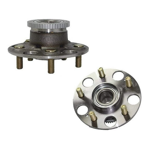 Rear Wheel Hub Assembly Set - Compatible with 1998 - 2002 Honda Accord 1999 2000 2001