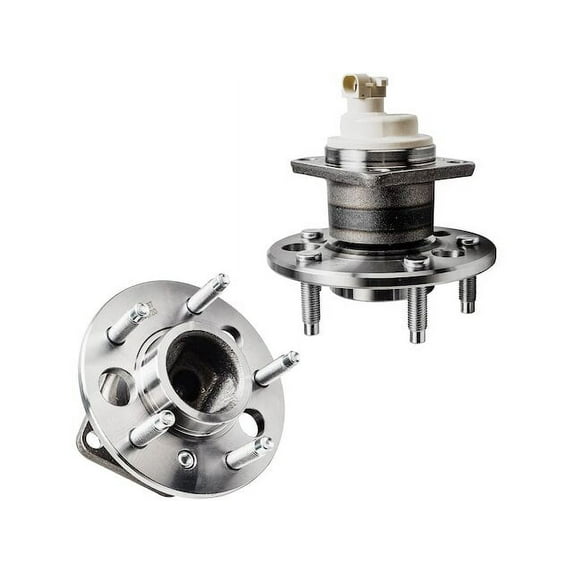 Rear Wheel Hub Assembly Set - Compatible with 2000 - 2007 Chevy Monte Carlo 2001 2002 2003 2004 2005 2006