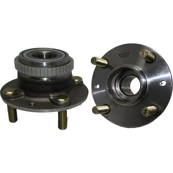 Rear Wheel Hub Assembly Set - Compatible with 2000 Kia Spectra GSX
