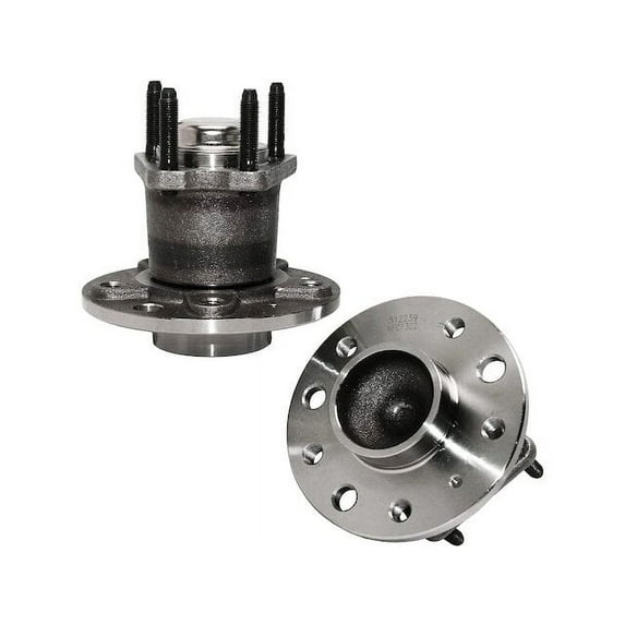 Rear Wheel Hub Assembly Set - Compatible with 2001 - 2003 Saturn L200 Base 2002