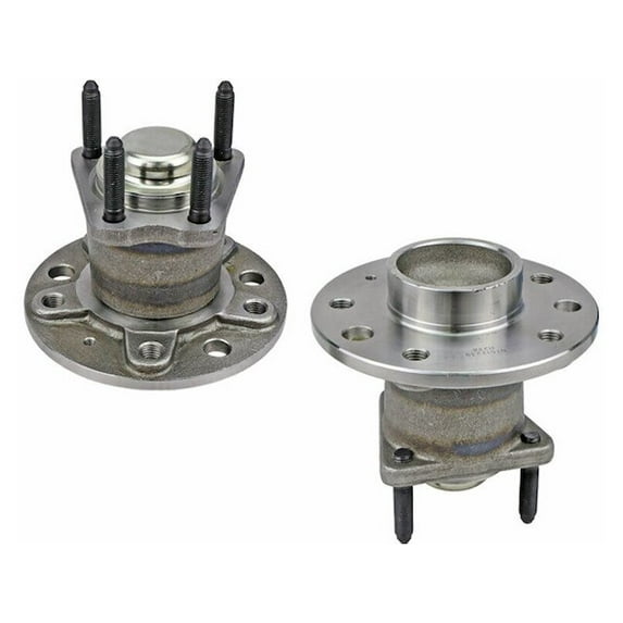 Rear Wheel Hub Assembly Set - Compatible with 2001 - 2003 Saturn LW200 2002