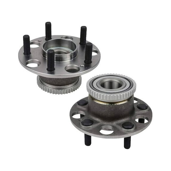 Rear Wheel Hub Assembly Set - Compatible with 2002 - 2004 Acura RL 2003