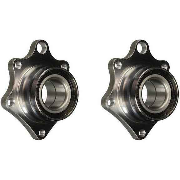 Rear Wheel Hub Assembly Set - Compatible with 2003 - 2005 Honda Element 2004