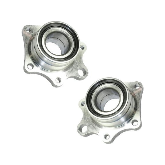 Rear Wheel Hub Assembly Set - Compatible with 2003 - 2011 Honda Element 2004 2005 2006 2007 2008 2009 2010