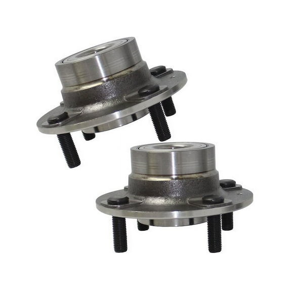 Rear Wheel Hub Assembly Set - Compatible with 2005 - 2009 Kia Spectra 2006 2007 2008