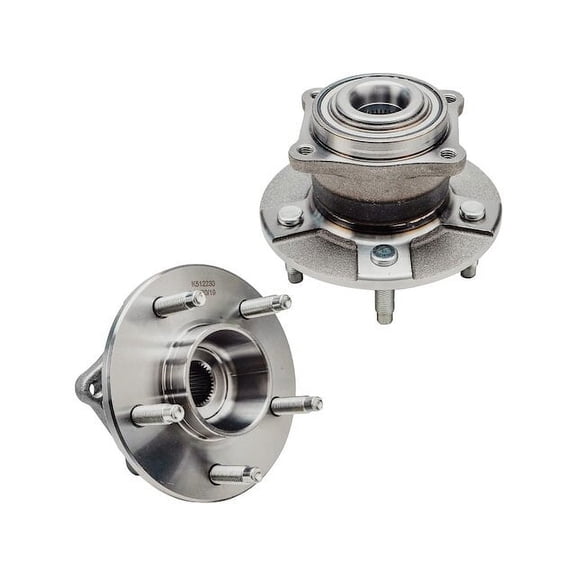 Rear Wheel Hub Assembly Set - Compatible with 2005 Chevy Equinox LS