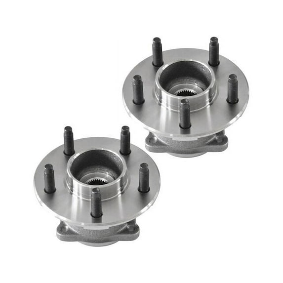 Rear Wheel Hub Assembly Set - Compatible with 2005 Chevy Equinox