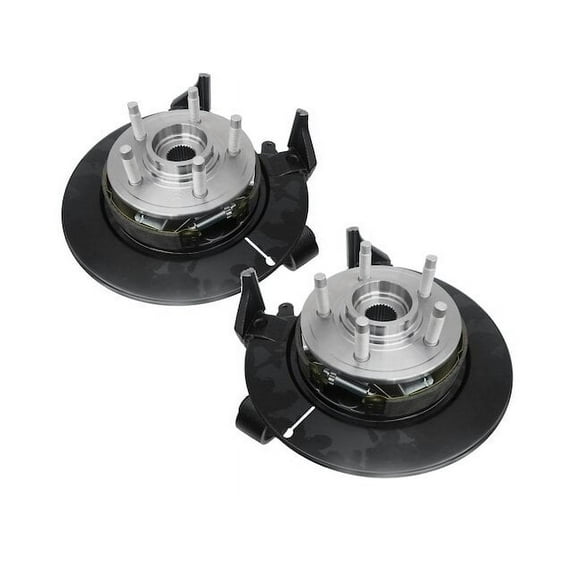 Rear Wheel Hub Assembly Set - Compatible with 2006 - 2010 Ford Explorer 2007 2008 2009