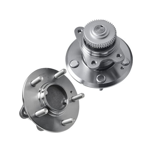 Rear Wheel Hub Assembly Set - Compatible with 2006 - 2010 Kia Optima 2007 2008 2009