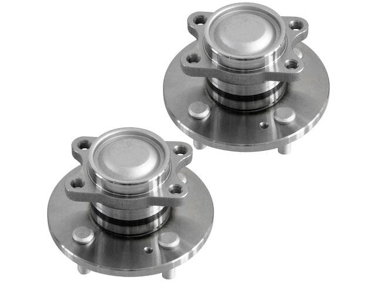 2 Rear Wheel Hub Bearings - For 2006-2011 Hyundai Accent & Kia Rio (Non-ABS Models)