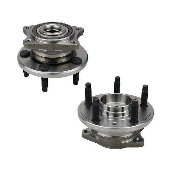 Rear Wheel Hub Assembly Set - Compatible with 2008 - 2009 Ford Taurus X AWD