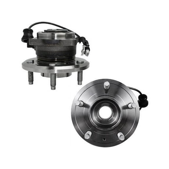 Rear Wheel Hub Assembly Set - Compatible with 2008 - 2010 Saturn Vue 2009