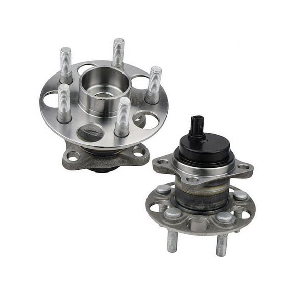 Rear Wheel Hub Assembly Set - Compatible with 2008 - 2014 Scion xD 2009 2010 2011 2012 2013