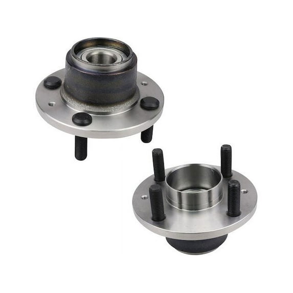 Rear Wheel Hub Assembly Set - Compatible with 2009 - 2010 Pontiac G3