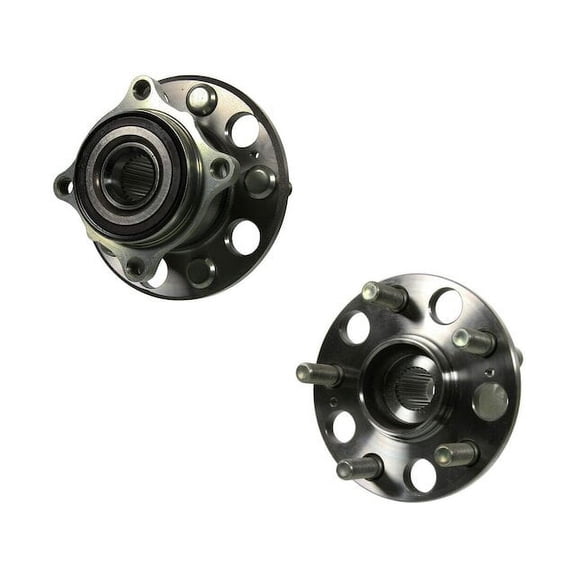 Rear Wheel Hub Assembly Set - Compatible with 2009 - 2013 Acura TL SH-AWD AWD 2010 2011 2012