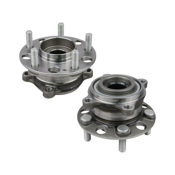 Rear Wheel Hub Assembly Set - Compatible with 2009 - 2014 Hyundai Genesis Sedan 2010 2011 2012 2013