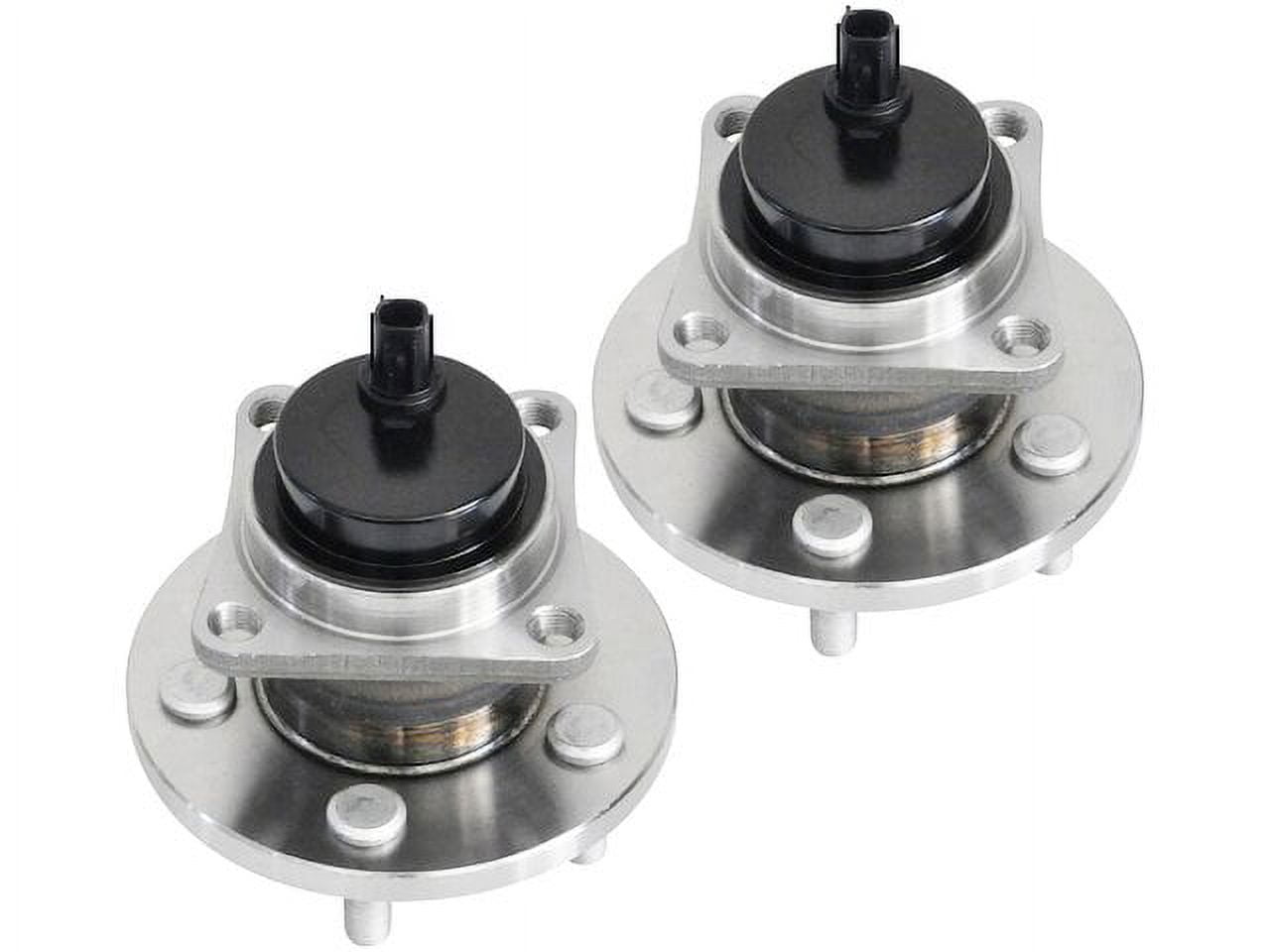Rear Wheel Hub Assembly Set - Compatible with 2009 - 2016 Toyota ...