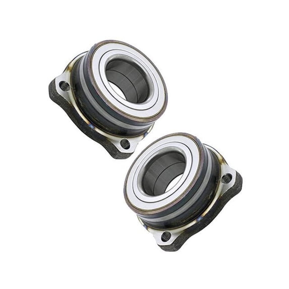 Rear Wheel Hub Assembly Set - Compatible with 2011 - 2015, 2017 - 2019 BMW Alpina B7 2012 2013 2014 2018