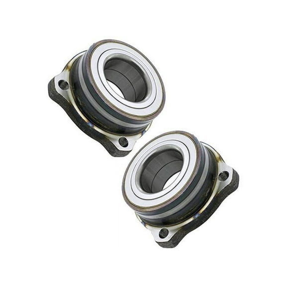 Rear Wheel Hub Assembly Set - Compatible with 2011 - 2015 BMW Alpina B7L 2012 2013 2014