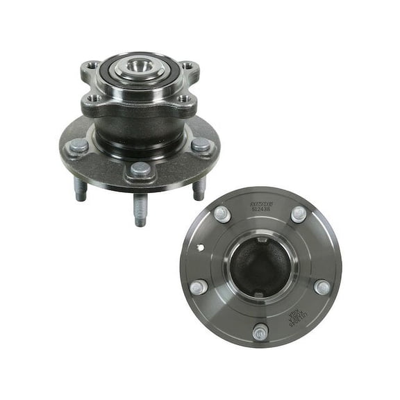 Rear Wheel Hub Assembly Set - Compatible with 2012 - 2016 Chevy Sonic 2013 2014 2015