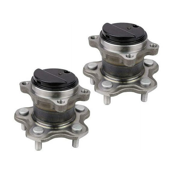 Rear Wheel Hub Assembly Set - Compatible with 2013 - 2016 Nissan LEAF 2014 2015