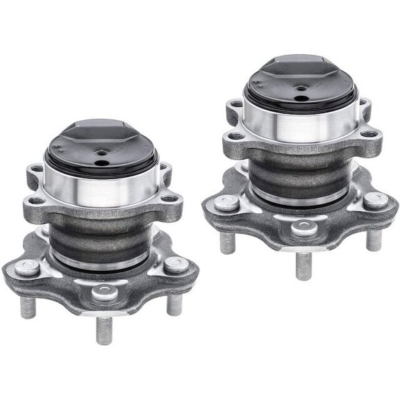 Rear Wheel Hub Assembly Set - Compatible with 2013 - 2017 Nissan LEAF 2014 2015 2016