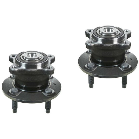 Rear Wheel Hub Assembly Set - Compatible with 2014 - 2015 Chevy Spark EV LT