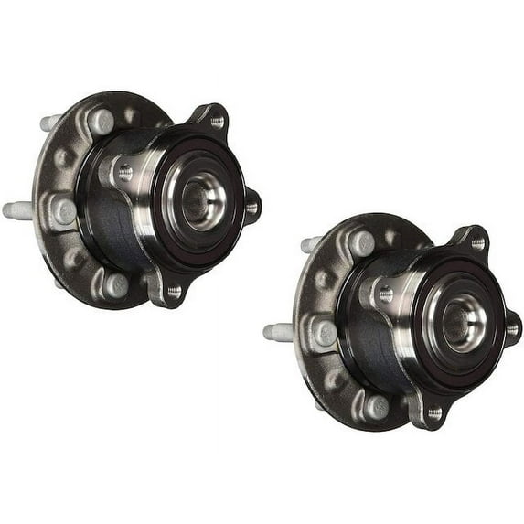 Rear Wheel Hub Assembly Set - Compatible with 2016 Chevy Cruze Limited