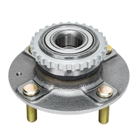 Rear Wheel Hub and Bearing Assembly for Hyundai Elantra, Triburon 4 Lug W/ABS 512160 Fits select: 2000 HYUNDAI ELANTRA GL, 1999 HYUNDAI ELANTRA BASE/GL