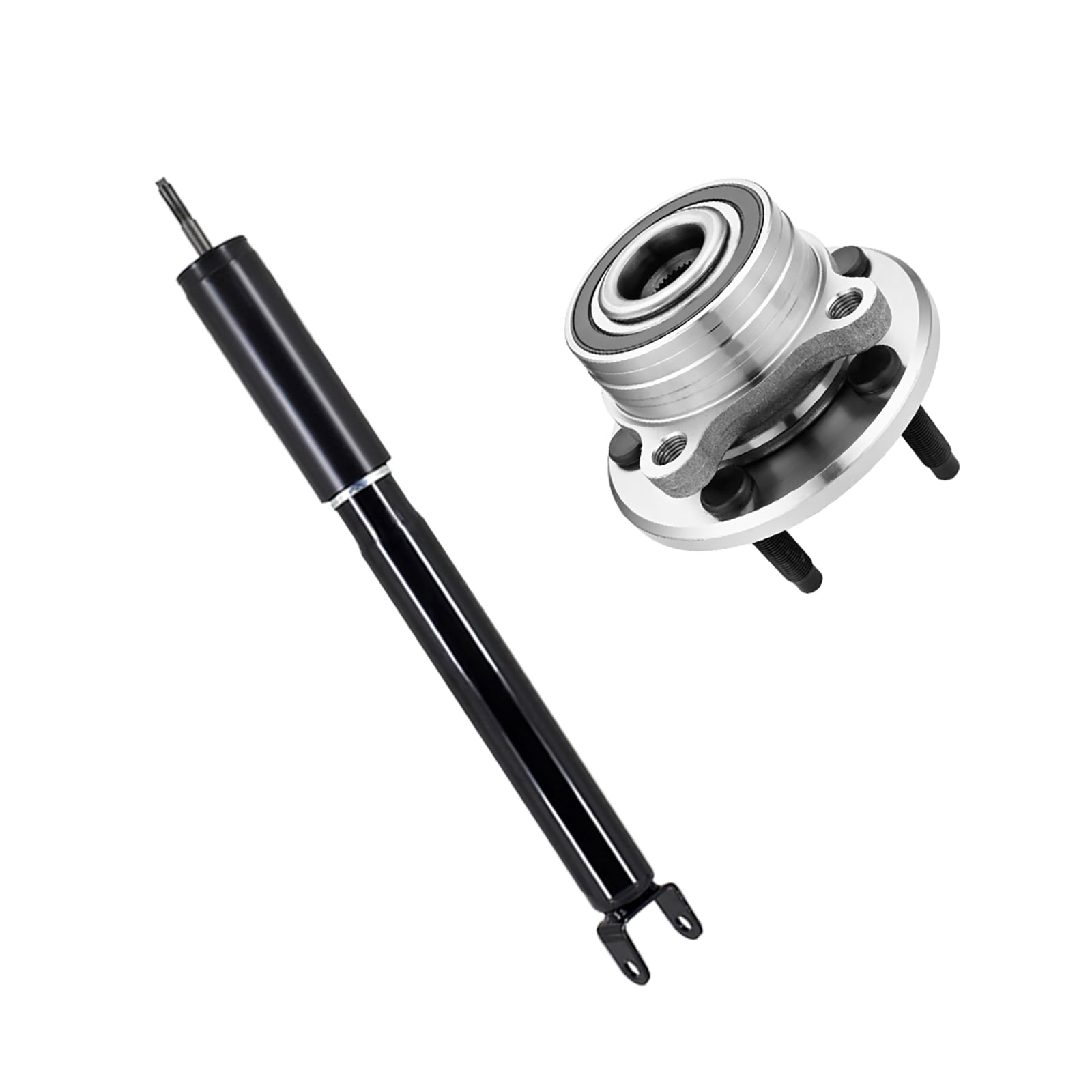 Rear Wheel Hub Bearing Assembly-Shock Absorber For 2013-2019 Ford ...
