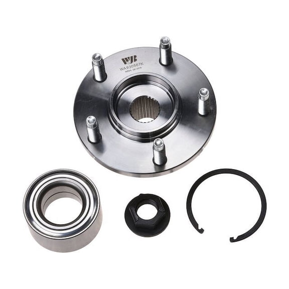Rear Wheel Hub Repair Kit - Compatible with 2001 - 2012 Ford Escape 4WD 2002 2003 2004 2005 2006 2007 2008 2009 2010 2011
