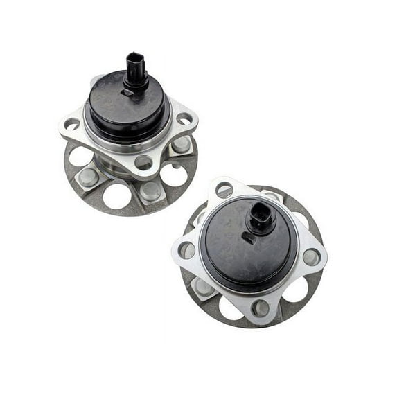 Rear Wheel Hub and Bearing Assembly - Set of 2 - Compatible with 2010 - 2015 Toyota Prius 2011 2012 2013 2014
