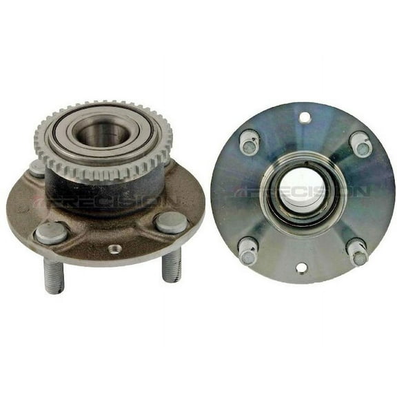 Rear Wheel Hub and Bearing Kit 2 Piece - Compatible with 1995 - 2003 Mazda Protege 1996 1997 1998 1999 2000 2001 2002