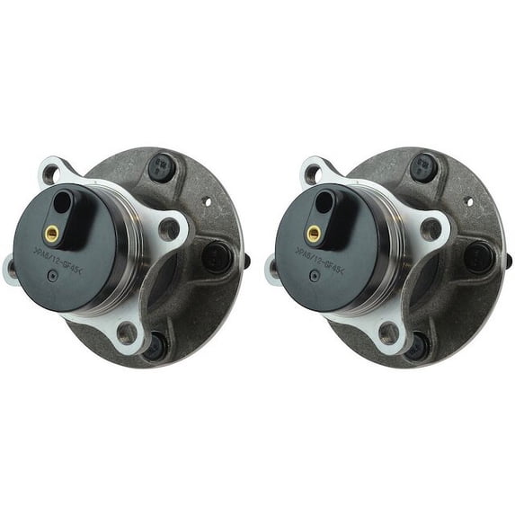 Rear Wheel Hub and Bearing Kit 2 Piece - Compatible with 2008 - 2013 Suzuki SX4 FWD 2009 2010 2011 2012