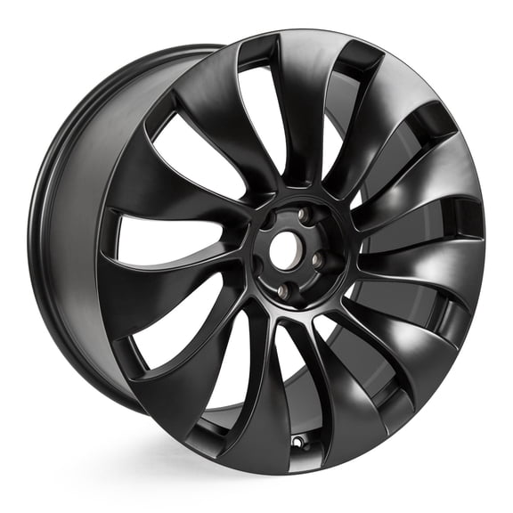 Focalmotors Alloy 21" Wheel Rim 5x114.3mm 21x10.5 Inch 5 Lug Matte Black for Tesla Model Y 2020-2024