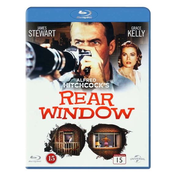 Rear Window (1954) [ Blu-Ray, Reg.A/B/C Import - Sweden ]