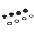 thumbnail image 1 of Rear Window Bolt Nut Screw Kit,90101-Sr3-000 90105-Sr3-000 90106-Sr3-000 Rear Glass Strut Hardware Kit Fit forCivic 3Dr Hatchback 1992-1995,CRV97-01,Black, 1 of 5