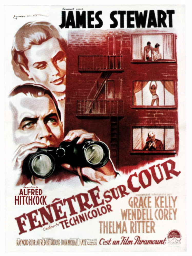 Rear Window Canvas Art -  (11 x 17)