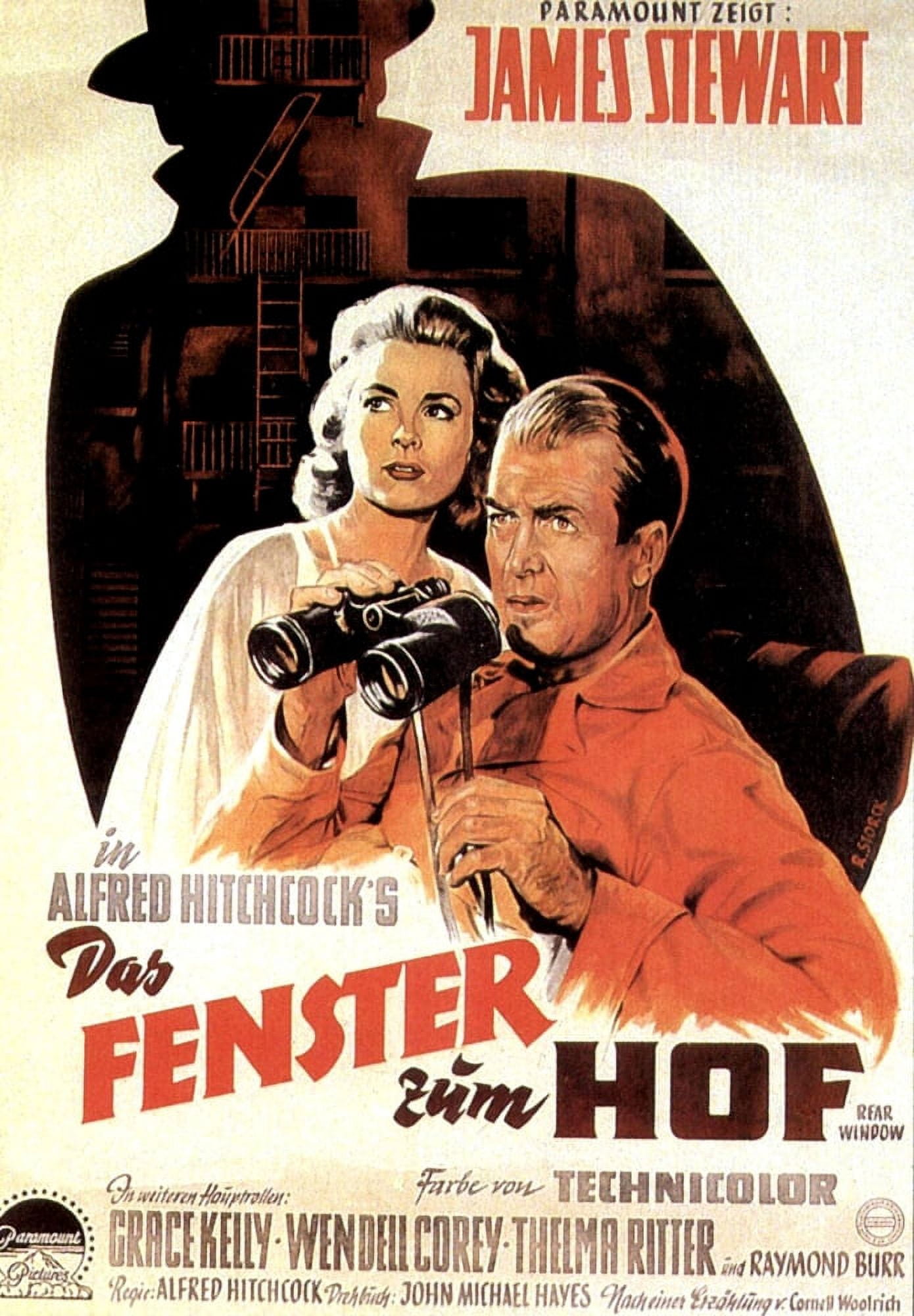 Rear Window Canvas Art - (24 x 36)