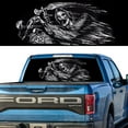 thumbnail image 1 of Rear Window Graphic Decal For SUV jeep PICK-UP TRUCK  Riding Grim Reaper Anarchy PERFORATED VINYL TINT Sticker Window Tint, 1 of 5