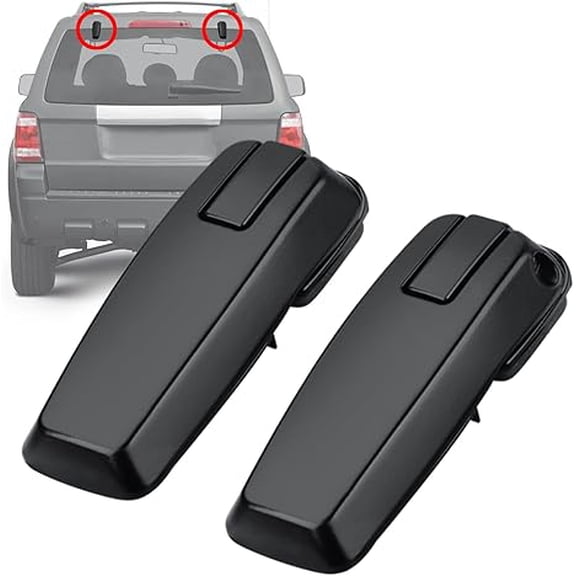 Rear Window Hinge Set Liftgate Glass Hinge Right & Left | Replacement for 2008-2012 Ford Escape 2008-2011 Mercury Mariner Mazda Tribute | Replaces# 8L8Z78420A68C, 8L8Z78420A68D
