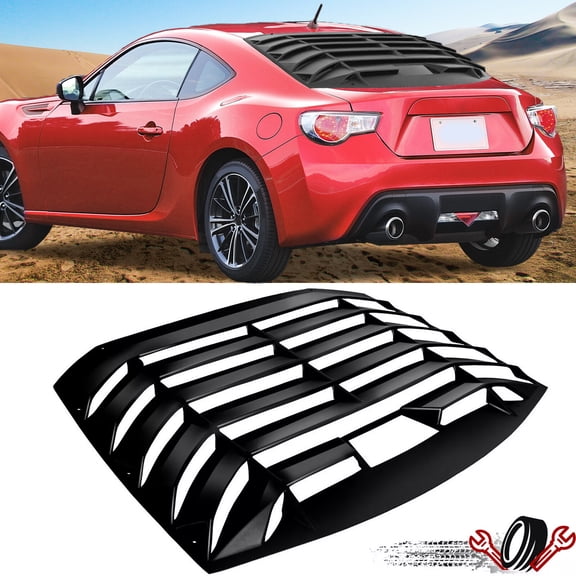 Rear Window Louver For Toyota 86 & Scion FR-S & Subaru BRZ 2013-2020