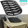 thumbnail image 1 of Rear Window Louver for Hyundai Genesis Coupe 2010-2016 Windshield Cover ABS, 1 of 10